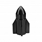 Колпачки на вентиль KNV 012-2 Ракета черные 4 шт.